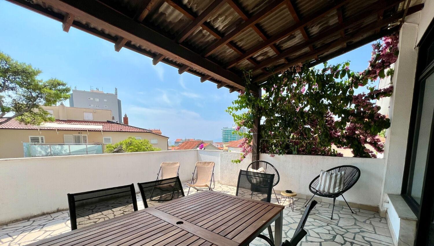 Apartment Denis - Great Location & Large Terrace 마카르스카 외부 사진